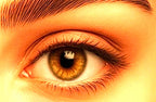 Silky Cocoa Brown Contact Lenses