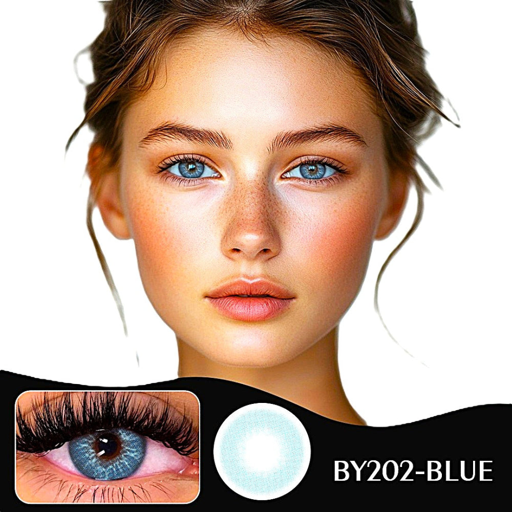 Ocean Crystal Blue Contact Lenses
