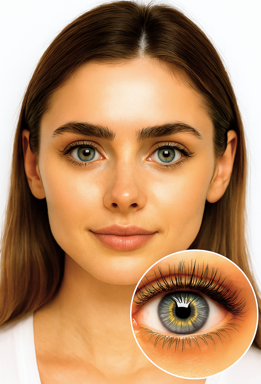 Platinum Storm Bold Gray Contact Lenses