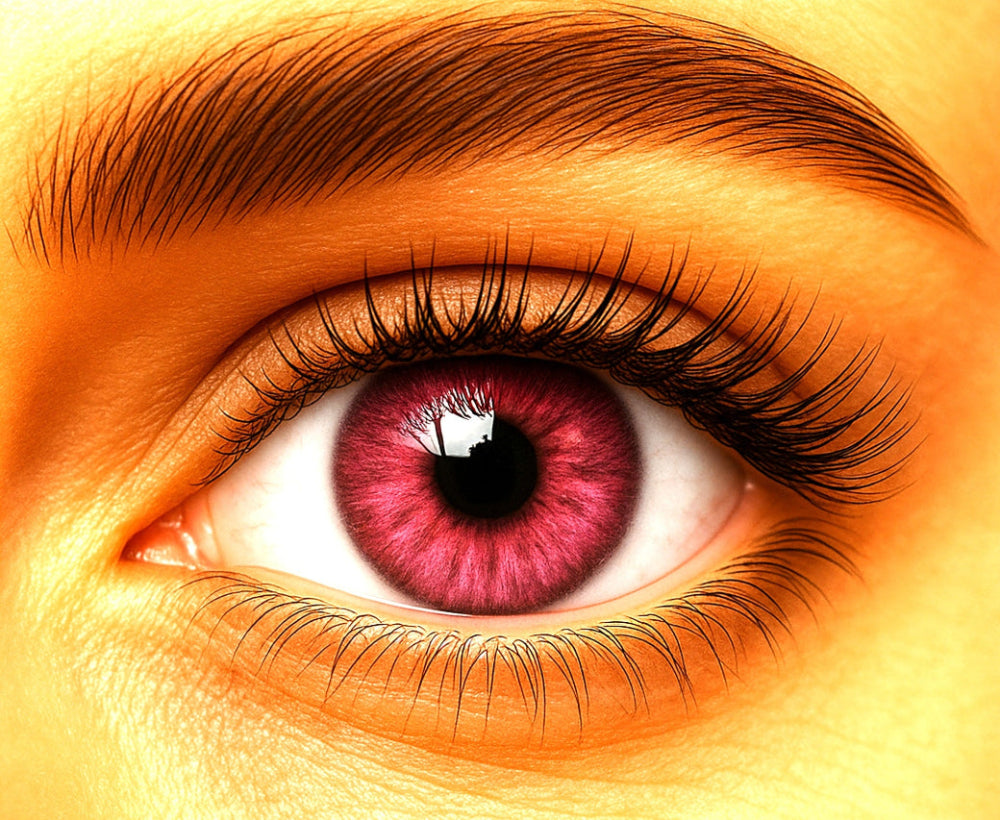 Rose Quartz Bold Pink Contact Lenses