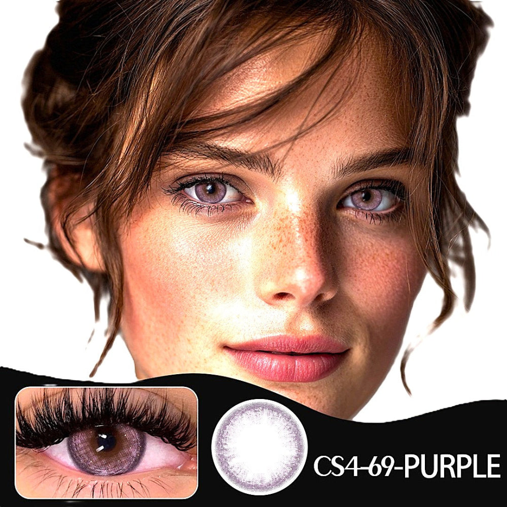 Mystic Amethyst Purple Contact Lenses